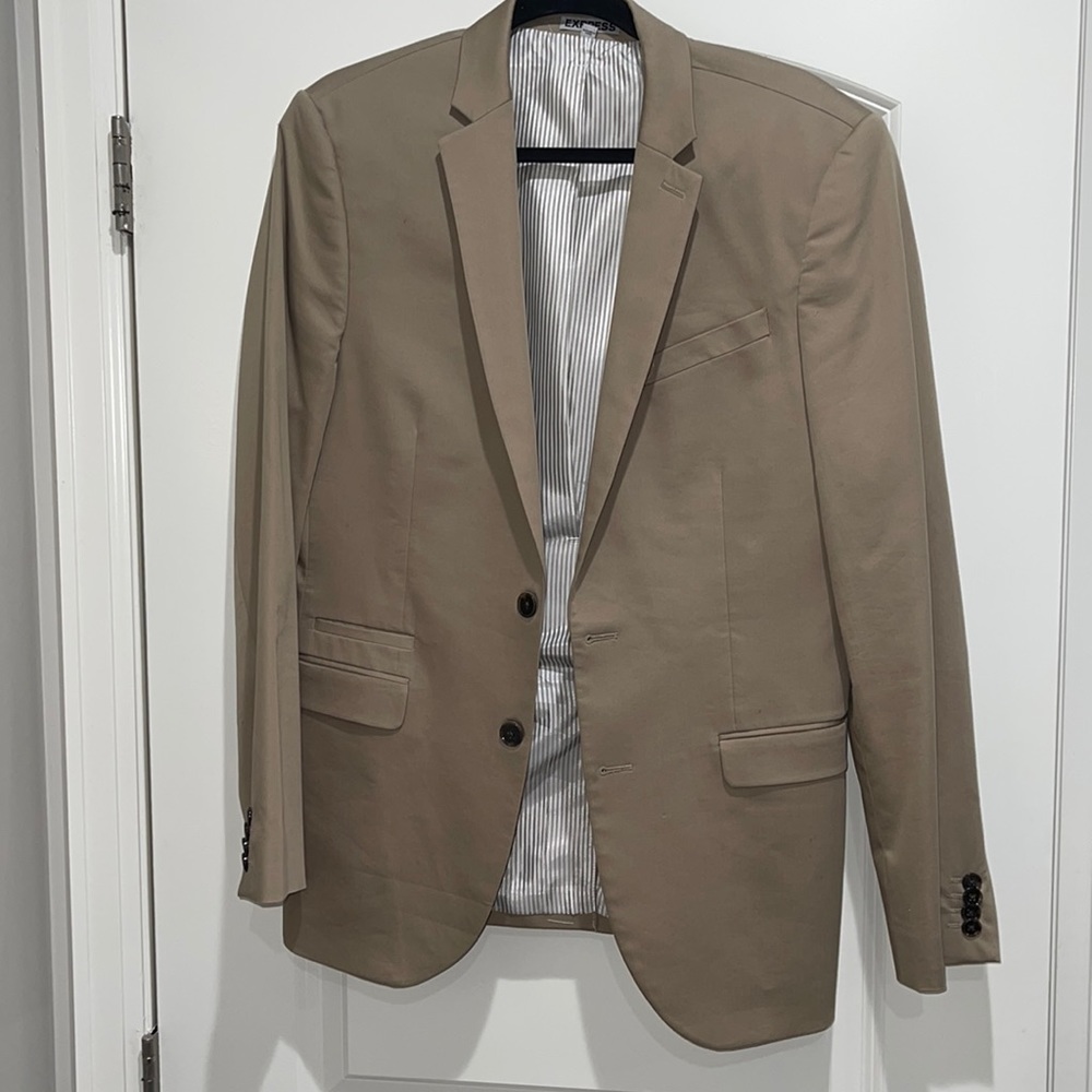 Express Slim Fit Photographer, 42R Tan